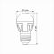LED лампа VIDEX PREMIUM  G45 7W E27 4100K
