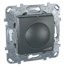 MGU5.513.12 Димер LED поворотно-нажимний універсальний графіт 4-400Вт Schneider Electric Unica