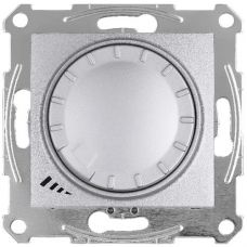Диммер LED поворотно-нажимной универсальный 4-400Вт алюминий Sedna Schneider Electric SDN2201260