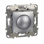 MGU5.513.30 Димер LED поворотно-нажимний універсальний алюміній 4-400Вт Schneider Electric Unica
