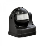 Датчик руху 1200W IP44 Feron чорний LX39/SEN11
