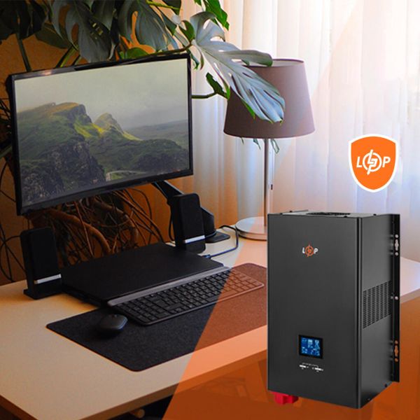 ИБП LP LogicPower LPE-W-PSW-3600VA+ 2500Вт 1-40A с правильной синусоидой 24V