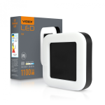 LED світильник ART IP65 квадратний VIDEX 15W 5000K Black