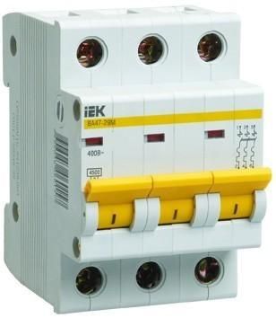 Автоматичний вимикач ВА47-29 3P 13A 4,5кА х-ка C IEK (MVA20-3-013-C)