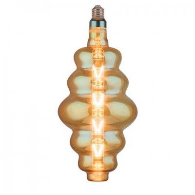 Лампа свiтлодiодна 8W E27 2200K filament Horoz ORIGAMI-XL Amber