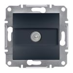 Розетка телевизионная TV конечная Антрацит Asfora Plus Schneider Electric EPH3200171