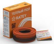 Теплый пол Ratey RD1 одножильный кабель 95м 1700Вт 9,5-11,5м2