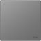 Клавиша 1-ная IP44 Merten D-Life MTN3304-6036 Нержавеющая сталь