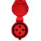 Силовой штепсельный разъем 4x32 (переносной)/3P+PE /32 A /380 – 415 В /IP44 Electro House EH-PSM-432