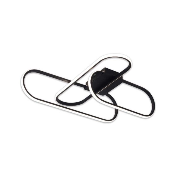Светильник Led smart Violux Skyler-3D пульт 90W 3000-5000K IP20 черный