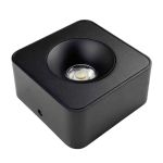 Світильник накладний точковий Violux Sidney-S 10W 4000K 220V IP20 квадрат чорний