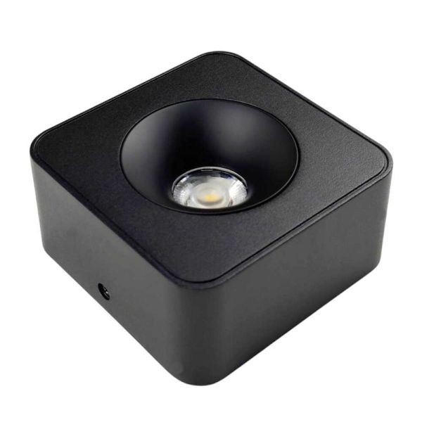 Светильник накладной точечный Violux Sidney-S 10W 4000K 220V IP20 квадрат черный