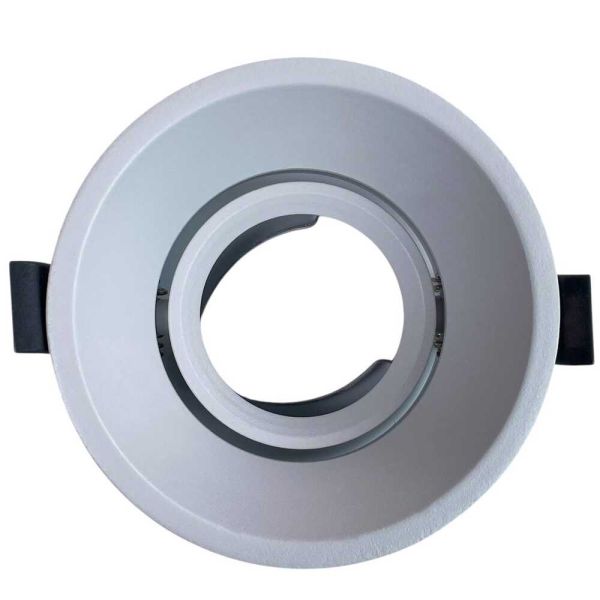 Світильник точковий вбудований Violux Torino-R 35W GU10 220V IP20 коло білий