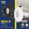 Світильник точковий вбудований Violux Ibiza-R 35W GU10 220V IP44 коло чорний
