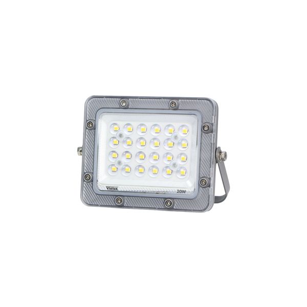 Прожектор led Violux Carbon 20W 5000K 2000lm 220V IP65 сірий