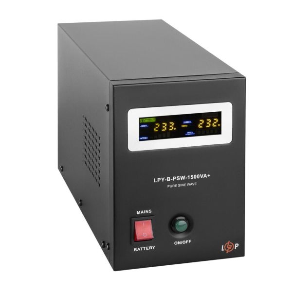 ИБП LP LogicPower LPY-B-PSW-1500VA+ 1050Вт 10A-15A с правильной синусоидой 24V