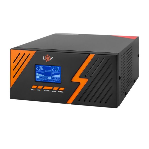 ИБП LP LogicPower LPM-PSW-1500VA (1050Вт) Black с правильной синусоидой 12V
