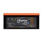 Акумулятор LiFePO4 LP LogicPower 25,6V - 150Ah 3840Wh BMS 150A-75А пластик Smart BT