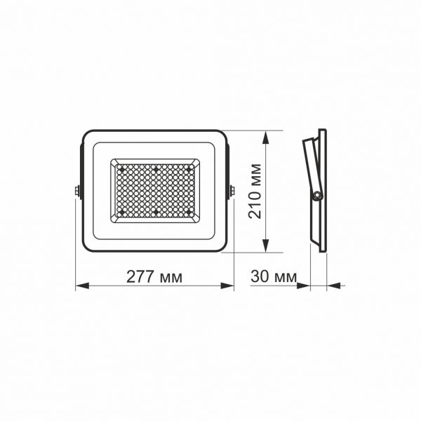 LED прожектор VIDEX F2e 100W 5000K