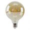 Лампа свiтлодiодна 4W E27 2200K бурштинова Velmax V-Filament-Amber-G125