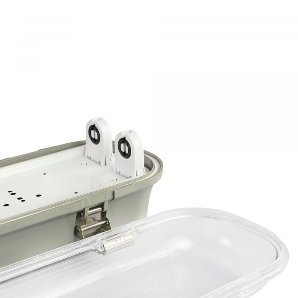 LED світильник IP65 лінійний під лампу 2хТ8 VIDEX 1,2М 220V