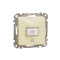 Датчик руху із вимикачем 10 A Береза Sedna Design Schneider Electric SDD180504