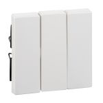 Клавиша 3-ная Merten System М MTN312625 Активно белый