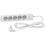 Удлинитель 5 розеток с заземлением 3 метра белый Schneider Electric Unica Extend ST9453W