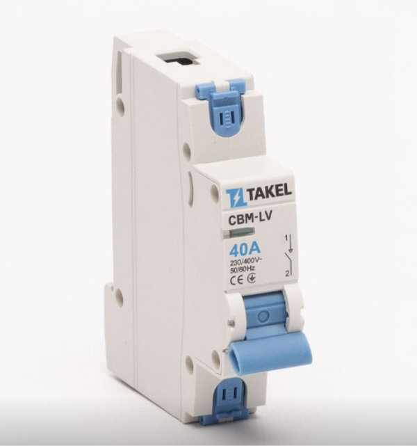 Выключатель нагрузки CBM-LV Takel 1p 40A 230-400В категория АС-22А IP20