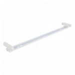 Корпус лижа для LED ламп Horoz TUBOFIX-60D цоколь 2xT8 600mm білий