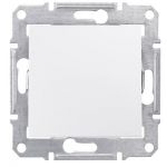 Выключатель одноклавишный белый Sedna Schneider Electric SDN0100121