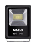 Прожектор LED FLOOD LIGHT MAXUS 10W, 5000K (1-MAX-01-LFL-1050)