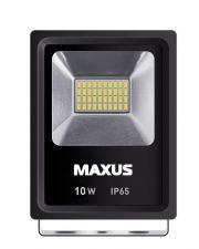 Прожектор LED FLOOD LIGHT MAXUS 10W, 5000K (1-MAX-01-LFL-1050)