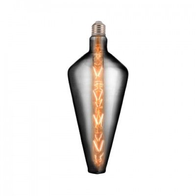 Лампа свiтлодiодна 8W E27 2400K filament Horoz PARADOX Titanium