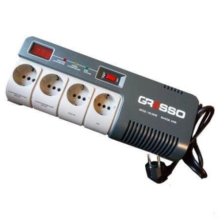 Стабілізатор SM1500 VA релейний GRESSO