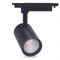 Трековый LED светильник AL102 COB 12W 960LM 4000K IP40 черный 80х129х182мм Feron 