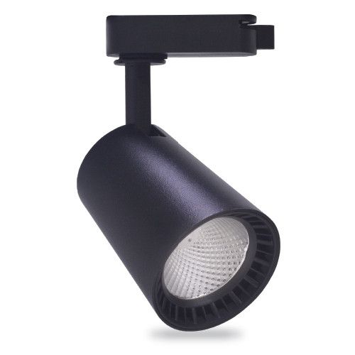Трековый LED светильник AL100 COB 12W 960LM 4000K  IP40 черный 70*93*120мм Feron