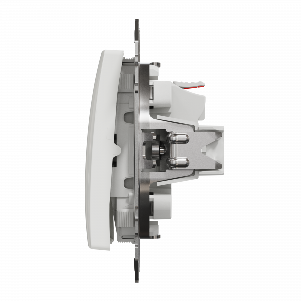 Одноклавішний вимикач Білий Sedna Design Schneider Electric SDD111101