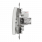 Одноклавішний вимикач Білий Sedna Design Schneider Electric SDD111101