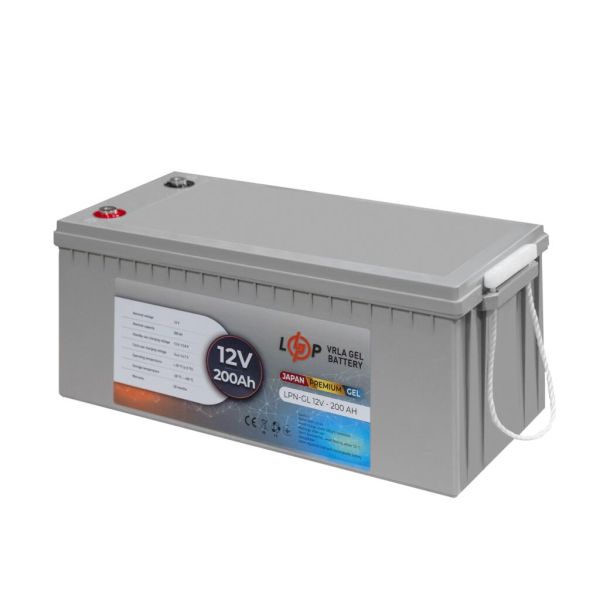 Аккумулятор гелевый LP LogicPower LPN-GL 12V - 200Ah Japan Premium
