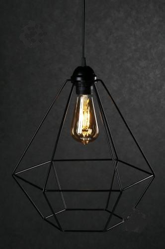 Лампа светодиодная 4W E27 2700K янтарная Velmax V-Filament-Amber-St64-Петля