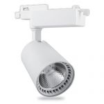 Трековый LED светильник AL100 COB  8W 640LM 4000K  IP40 белый Feron
