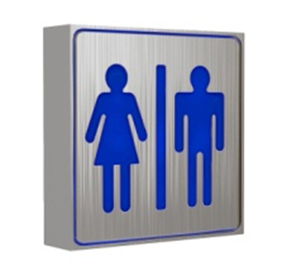 Світильник вказівник туалету "WC"
