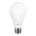 Світлодіодна LED лампа MAXUS A70 15W 3000K тепле світло 220V E27 (1-LED-567)