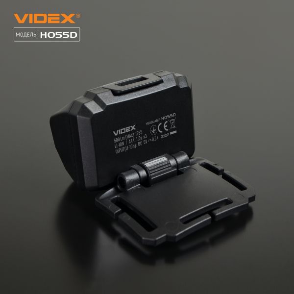 Налобний світлодіодний ліхтарик VIDEX VLF-H055D 500Lm 5000K