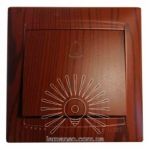 Кнопка звонка вишня Sakura Lemanso LMR1510