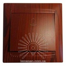 Кнопка звонка вишня Sakura Lemanso LMR1510
