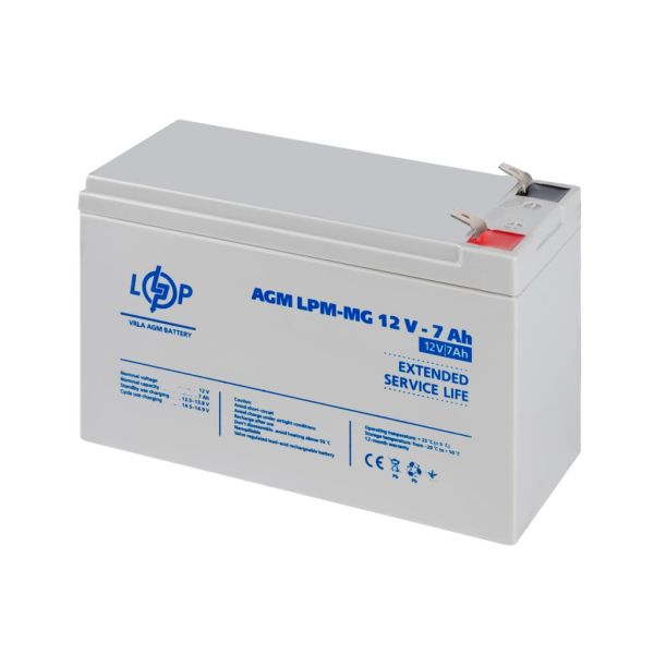 Аккумулятор мультигелевый AGM LP LogicPower LPM-MG 12V - 7Ah