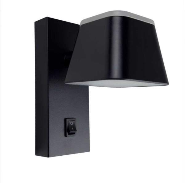 Світильник настінний Violux Crocus-S бра Led 8W 4200K IP20 чорний