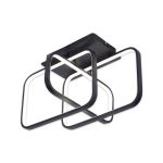 Світильник Led smart Violux Figaro пульт 90W 3000-5000K IP20 чорний